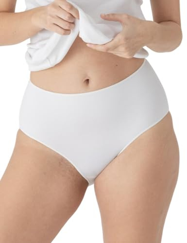 Maison Lejaby 5304-03 Women's Invisible White Knickers Panty Full Brief XXLarge