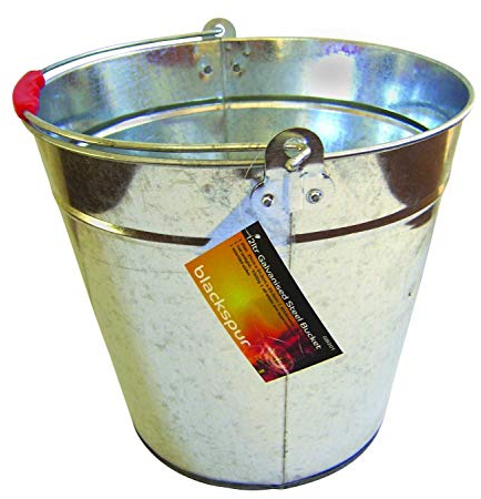 Blackspur - Galvanised Steel Bucket - 12L