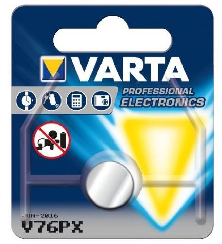 Varta Lot de 10 piles bouton V13GA/LR44/PX76A/A76/KA76/LR44P/G13