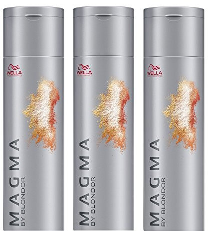 Wella Magma /17 kühl asch-braun 3 x 120 g Sandstone By Blondor Strähnen-Haarfarbe