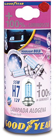 Goodyear 77021 H7 Scheinwerferlampe, 12 V, 55 W