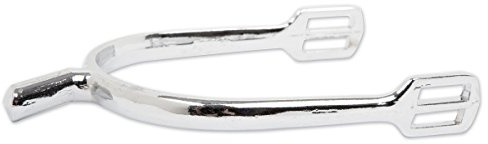 Korsteel P.O.W. Never Rust Spurs with Straps Steel 20mm Ladies