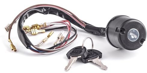 Zündlichtschalter (Zündschloss) DABLONA - 8 Kabel (f. Lichthupe) SR50, SR80