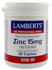 Lamberts Zinc 15mg - 90 Tabletas