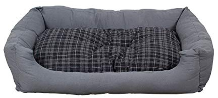 SUNNYDOGS Hundebett 120x80 cm, Wendekissen, waschbares Hundekissen | Wendekissen mit zwei Seiten für flexible Nutzung und individuellen Liegekomfort.