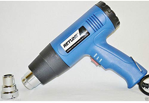 TrAdE Shop Traesio SVERNICIATORE Pistola Termica AD Aria Calda PHON Phono 1800W 400 600 Gradi