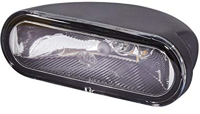 HELLA 1NA 008 284-001 Halogen/FF-Nebelscheinwerfer - FF 75 - 12V - rechteckig - geschraubt - glasklare Streuscheibe - Lichtscheibenfarbe: glasklar - rechts/links