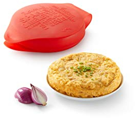 Lékué - Tortilla-Form, rot, 25x19x8 cm