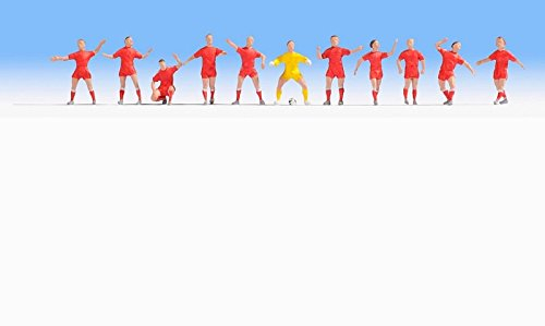 NOCH 15969 - Fußballteam Dänemark, Spur H0, bunt