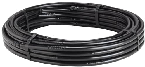 Claber Tubo gocciolante 25 m, ala gocciolante nero da 1/2 (13-16 mm)