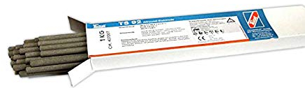 TECHNOLIT TS 92 Stabelektroden | Ø 2,5 mm 1 kg 55 Stück | Rutilzellulose Allround-Elektrode für Stahl in allen Schweißpositionen
