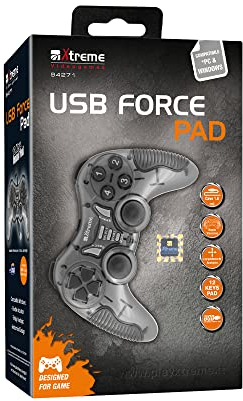 Xtreme 94271 Joypad Pad USB, Full Analog, Playstation