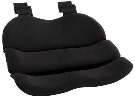Obus Contoured Seat Cushion Black (Bagged)