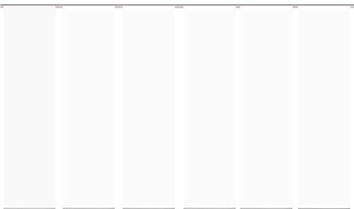 wohnfuehlidee 6er Set Flächenvorhänge Deko Blickdicht Roma 6X Uni Weiss