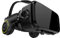 Hi-SHOCK Premium VR Brille - X4 - Gaming Brille für 3D Spaß - VR Headset mit integrierten Kopfhörern für 4,7-6,2 Android Smartphones - Ideal für Virtual Reality 360 Videos