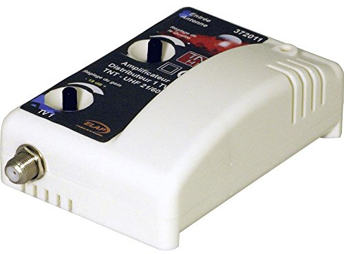 Elap Amplificateur TNT 1 entrée / 1 Sortie filtré 4G 35 DB 372011