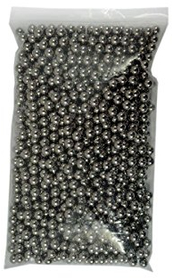 Sector 71 Hochwertige Stahlkugeln 9mm für Schleudern, Zwillen, Katapult und Kugellager in Verschiedene Mengen (1.000 Stück) EINWEG