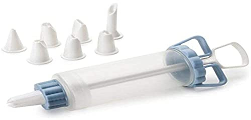 Ibili JERINGA DE REPOSTERIA PLASTICO, Stainless Steel, Blanco, 18 x 30 x 30 cm