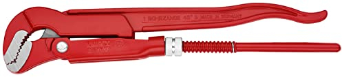 Knipex Giratubi con Ganasce ad S Rossa, Verniciata a Polvere 320 Mm 83 30 010