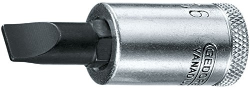 Embout de tournevis 3/8 fente 6,5x1,2 mm