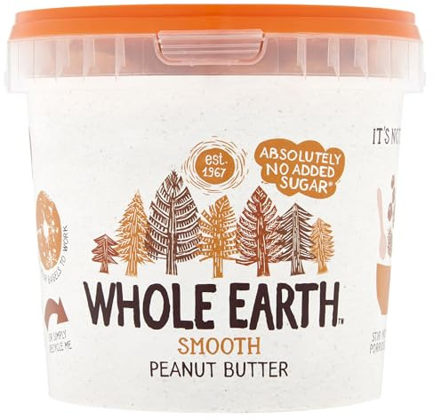 Whole Earth Peanut Butter Smooth, 1000g