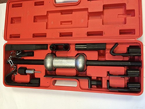 13 Piece 10lb Dent Puller Slide Hammer Set Car Van Garage Tool Body Repair Kit