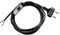 POLY POOL- PP0372.2Q Câble d'Abat-jour Bipolaire Noir 1,5 m - Câble avec Interrupteur 2 Ampères et Fiche 2,5 Ampères - Câble d'Abat-jour 2 pôles - Câble Fil Électrique Noir Bipolaire Sécurisé