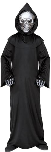 W WIDMANN MILANO Party Fashion - Costume da bambino Mietitore, Demone, Tristo Mietitore, Costumi di Carnevale, Halloween
