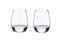 RIEDEL The O Wine Tumbler Destillate/Brände/Edelbrände,2er Set,Klares Kristallglas,mech. gefertigt