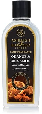 Ashleigh & Burwood Orange & Cinnamon Lamp Fragrance | 500ml | Luxury Fruity & Spicy Home Scent | Scented Room Fragrance | Made in the UK