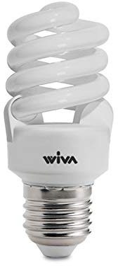 WIVA Lampara FCLI - Lampada fluorescente compatta integrata ST2 4000K 12W E27