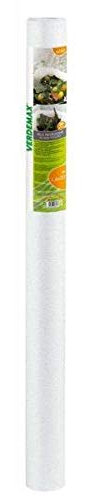 Verdemax 6560 - Rotolo di Rete in Tessuto Non Tessuto, 30 g/m², 1,6 x 20 m, Colore: Bianco
