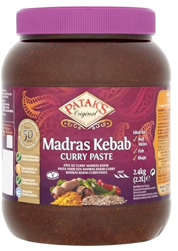 Patak's Madras Kebab Curry Paste 2.4kg