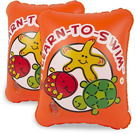 Poolmaster Learn-To-Swim Inflatable Arm Floaties For Kids