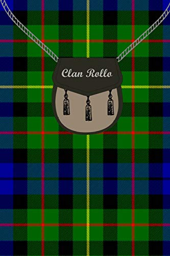 Clan Rollo Tartan Journal/Notebook