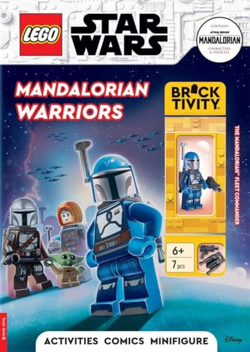 LEGO® Star Wars(TM): Mandalorian Warriors Activity Book (with Mandalorian Fleet Commander LEGO minifigure) (LEGO® Minifigure Activity)