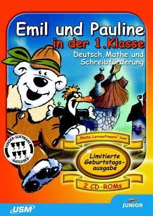 Emil und Pauline in der 1. Klasse: Deutsch und Mathe: Neue Abenteuer auf dem Hausboot: Deutsch und Mathe. Für Windows 98/Me/2000/XP oder Mac OS 9.x/10.x