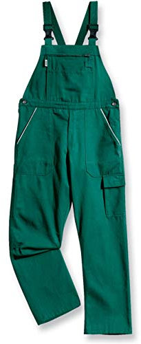 Uvex Extra 521 Herren-Arbeitshose - Grüne Männer-Latzhose 56/58