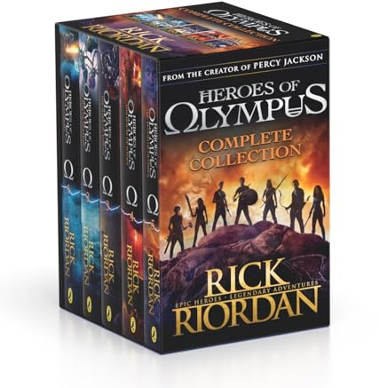 Heroes of Olympus Complete Collection (5 Book Slipcase)