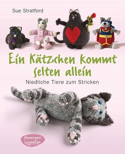 Ein Kätzchen kommt selten allein: Niedliche Tiere zum Stricken