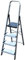 Arcama EA04 Escalera domestica, Gris Plata, 12 cm