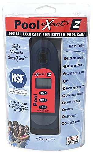 ITS 486201 Pool Exact EZ Photometer Entry Digital Pool Water Test Kit - 6-Tests Each