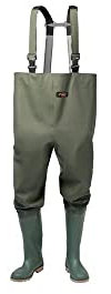 Norway Wathose aus PVC auf Polyester-Trägergewebe - oliv - Größe: 43