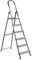 Escalera Aluminio Rolser Norma 220 6 Peldaños Anchos. Certificada según Norma Europea EN-131 para Uso doméstico y Profesional.