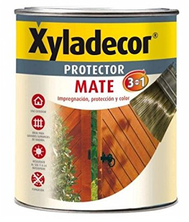 Xyladecor 5153023 - Protector mate extra 3 en 1 PALISANDRO Xyladecor