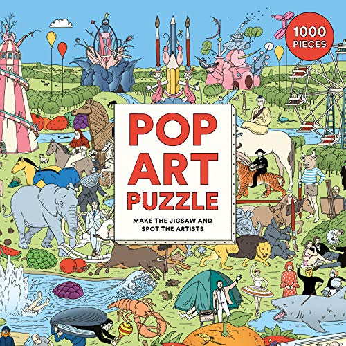 Laurence King Publishing Pop Art Puzzle: Make the Jigsaw and Spot the Artists, Yellow