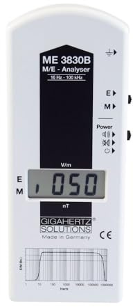 GIGAHERTZ SOLUTIONS ME3830B - Standard Electromagnetic Field Meter for Low Frequency 16 Hz - 100 kHz