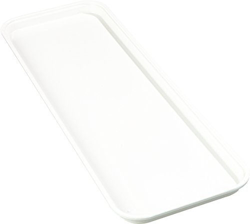 Carlisle FoodService Products 269FMT301 Food Service Display Tray, 9 x 26, White (Pack of 12)