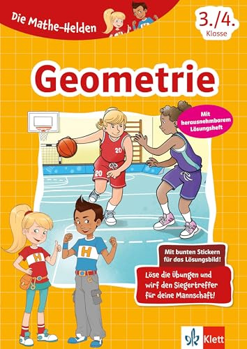 Klett Die Mathe-Helden Geometrie 3./4. Klasse: Mathematik in der Grundschule