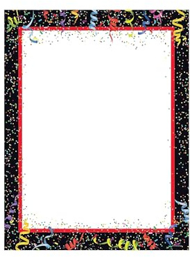 Great Papers!® Party Down Letterhead, 8.5 x 11, 80 count (2020018)